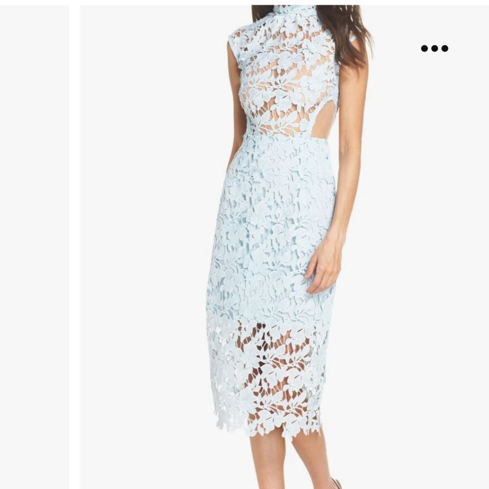 Lidia Lace Midi Dress